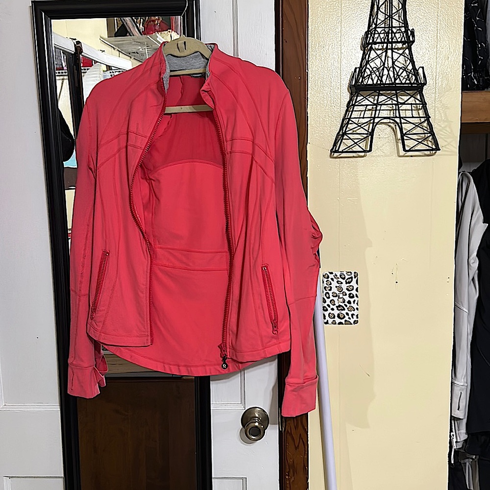 Pink Lululemon athletica jacket